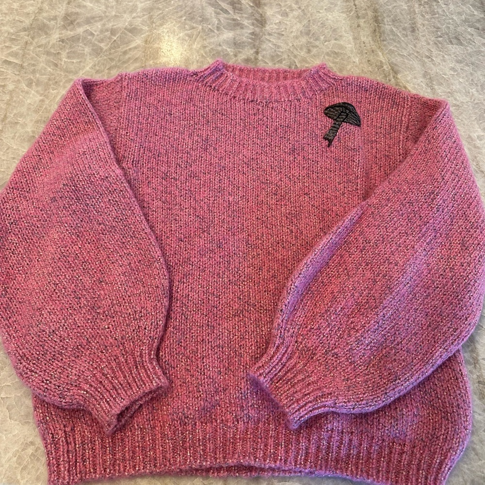 Beautiful Le Lion sweater with embroidered detail. Size small